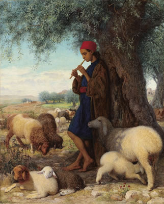 The piping shepherd