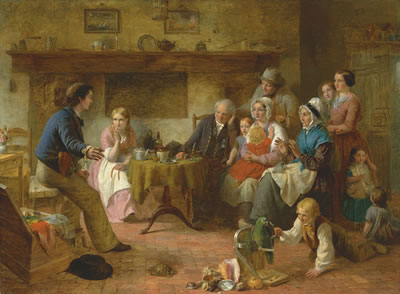 "She lov'd him for the dangers he had pass'd" by Thomas Brooks - Auction record, sale price, and art valuation. Compare with similar artists and explore comparable artworks.