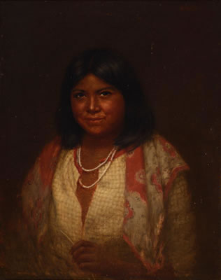 Portrait of a Pomo Matron [or] A Young Woman (1913)