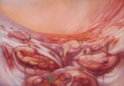 Landschaft X (Tell '73), 1972