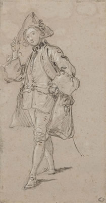 Sample artwork by Hubert Francois Gravelot (1699 - 1773), known for figure, genre painting - View similar artists and auction records