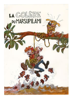 SPIROU ET FANTASIO LA COLÈRE DU MARSUPILAMI (T.55) KHANI EDITIONS 2017 by Yoann - Auction record, sale price, and art valuation. Compare with similar artists and explore comparable artworks.