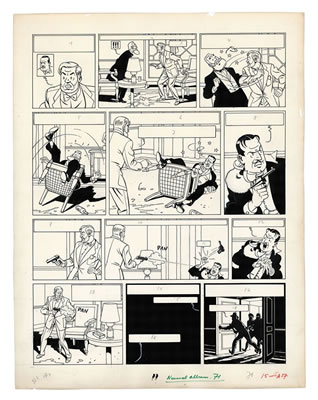 BLAKE ET MORTIMER LE MYSTÈRE DE LA GRANDE PYRAMIDE T.2 (T.4),LE LOMBARD 1955