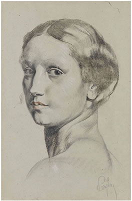 Étude d'une tête de femme by Eugène Robert Pougheon - Auction record, sale price, and art valuation. Compare with similar artists and explore comparable artworks.