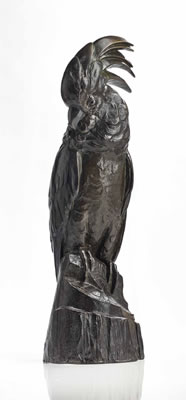 Cacatoès, tête à droite, vers 1927 by Edouard-Marcel Sandoz - Auction record, sale price, and art valuation. Compare with similar artists and explore comparable artworks.