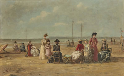 La plage de Granville
