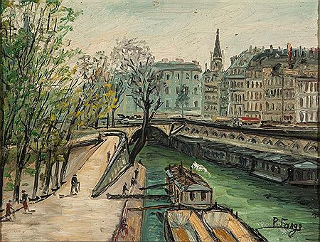 Bras de la Seine, entre l'Île Saint Louis et le quai des Célestins