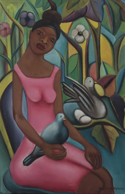 Sample artwork by Alphonse Fritzner (1938 - 2006), known for painting - View similar artists and auction records