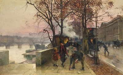 Evening on the Seine
