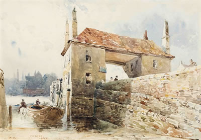 Sample artwork by Ernest George (1839 - 1922), known for painting - View similar artists and auction records