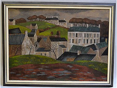 Vue de Pont Aven, 58 by Andre Even - Auction record, sale price, and art valuation. Compare with similar artists and explore comparable artworks.