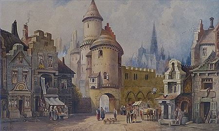 FORTIFIED CONTINENTAL TOWN GATEWAY