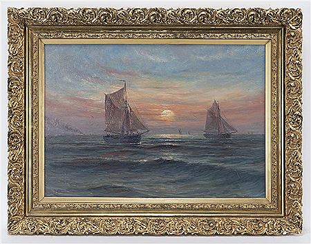 "Untitled (Ships at sunset)"