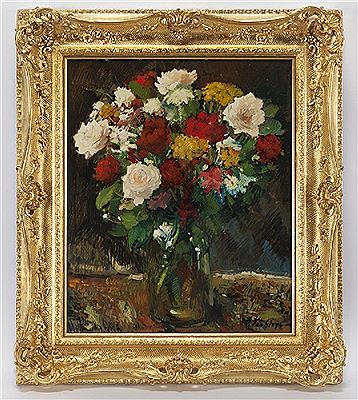 Sample artwork by Remi Van Sluys (1907 - 1994), known for painting - View similar artists and auction records