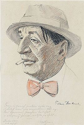 PORTRET AKTORA LEONA WYRWICZA by Tadeusz Waskowski - Auction record, sale price, and art valuation. Compare with similar artists and explore comparable artworks.