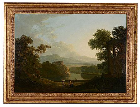 Arcadian landscape, a view of Rome in the distance by Coplestone Warre Bampfylde - Auction record, sale price, and art valuation. Compare with similar artists and explore comparable artworks.