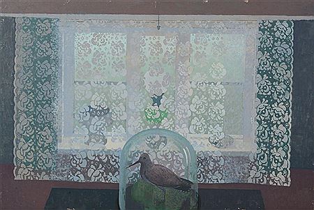 Curtained Interior