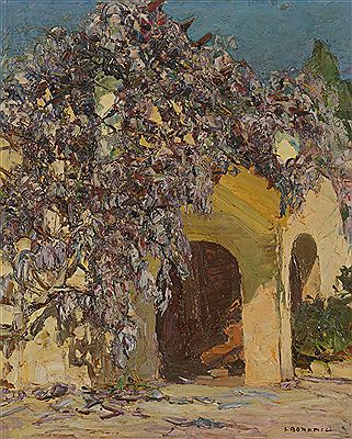 DOORWAY WITH FLOWERS