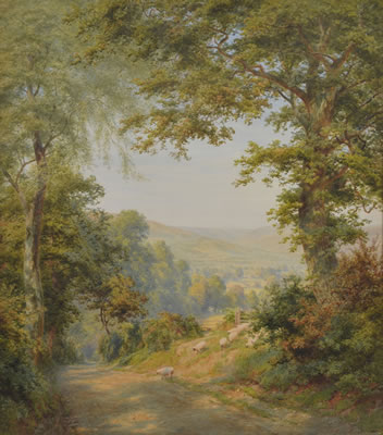 Sheep on a country lane by Roberto Angelo Kittermaster Marshall - Auction record, sale price, and art valuation. Compare with similar artists and explore comparable artworks.