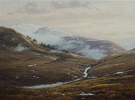 'View to Mt Twynam,' 1983.