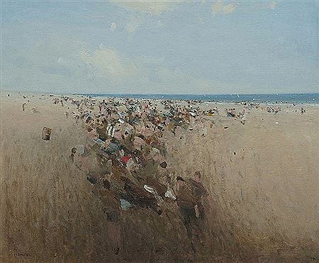 Sample artwork by John McQualter (Born 1949), known for painting - View similar artists and auction records