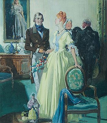 Interior with Figures by Amandus Julius Fischer - Auction record, sale price, and art valuation. Compare with similar artists and explore comparable artworks.