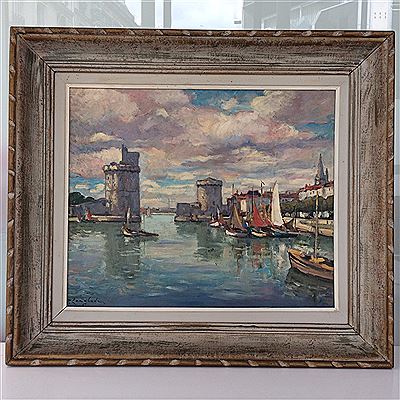 Le Port de La Rochelle, Effet du soir