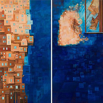 Sample artwork by Anna Warenik Gabbiani (Born 1981), known for painting - View similar artists and auction records