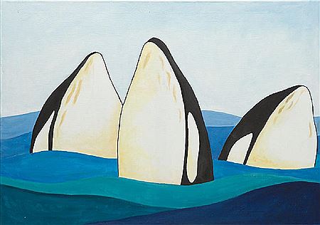 Orcas by Marek Bieganowski - Auction record, sale price, and art valuation. Compare with similar artists and explore comparable artworks.