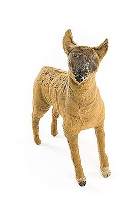 “She-Dog” part of the installation “Salt Seller”, 1988