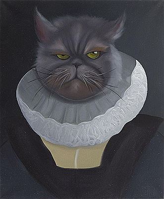 Arrogant cat, 2017 by Tycjan Smialy - Auction record, sale price, and art valuation. Compare with similar artists and explore comparable artworks.