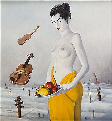 Woman with a Violin