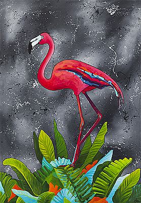 Tropical elegance by Monika Mrowiec - Auction record, sale price, and art valuation. Compare with similar artists and explore comparable artworks.
