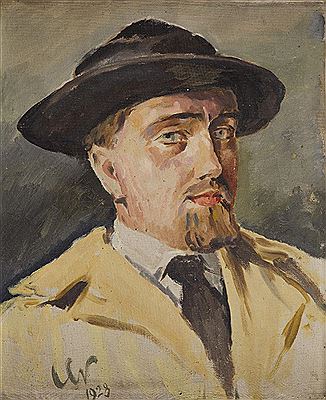 Portrait of man in hat