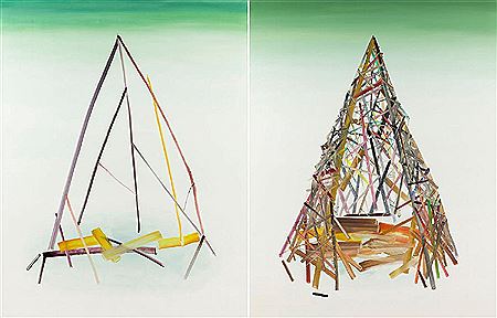 Untitled, diptych, 2008 by Pawel Sliwinski - Auction record, sale price, and art valuation. Compare with similar artists and explore comparable artworks.