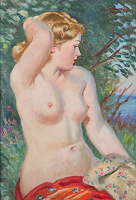Female nude by Stanislaw Zurawski - Auction record, sale price, and art valuation. Compare with similar artists and explore comparable artworks.