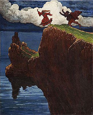 From the Slavic Tales, 1914