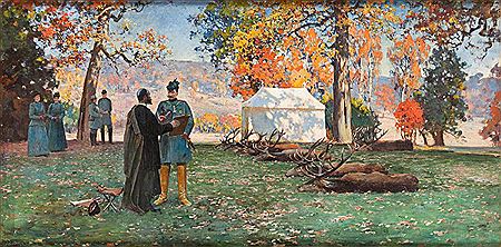 After the Hubertusstock Hunt, 1898