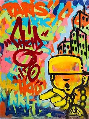 Graffiti in Paris