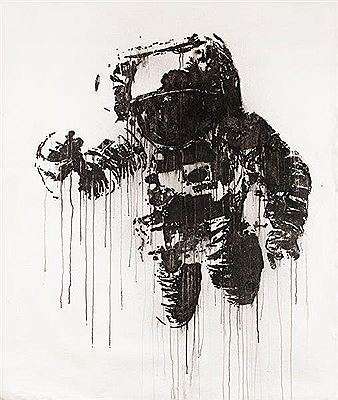 Astronaut cosmonaut #8 by Ash - Auction record, sale price, and art valuation. Compare with similar artists and explore comparable artworks.