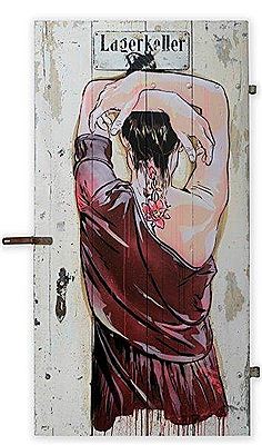 Sample artwork by Jana & Js (Born 1985 and 1981), known for urban art painting - View similar artists and auction records