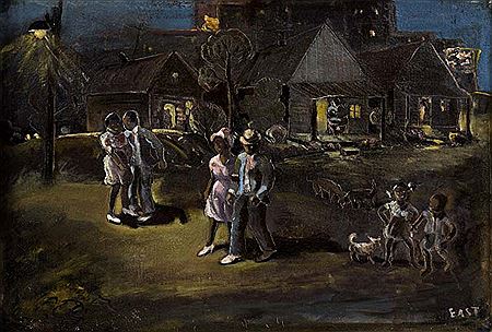 "Late Night, Fort Worth" by Pattie Richardson East - Auction record, sale price, and art valuation. Compare with similar artists and explore comparable artworks.