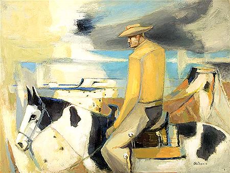"Cowboy on Horseback, 1961"
