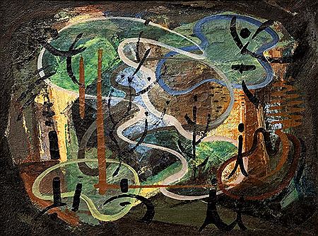 Strange Rhythm by Chester Toney - Auction record, sale price, and art valuation. Compare with similar artists and explore comparable artworks.