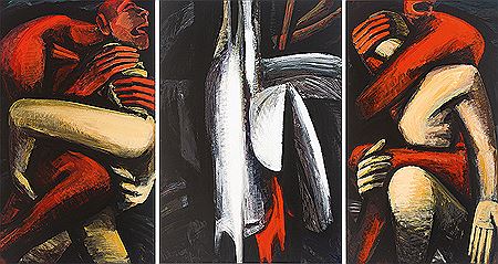 Sample artwork by Hans Hendrik Grimmling (Born 1947), known for painting - View similar artists and auction records