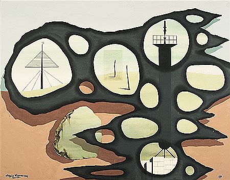 Sample artwork by Alexis Keunen (1921 - 1990), known for painting - View similar artists and auction records