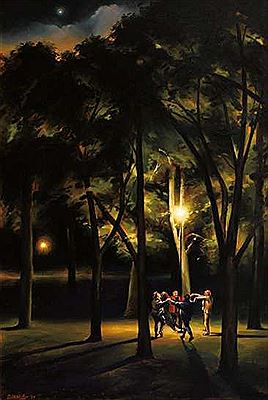 The Meeting by Peter Churcher - Auction record, sale price, and art valuation. Compare with similar artists and explore comparable artworks.