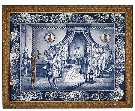 A Point of Order (New Worlds from Old Power) by Danie Mellor - Auction record, sale price, and art valuation. Compare with similar artists and explore comparable artworks.