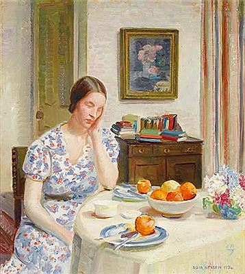 Interior with Josephine, London 1934