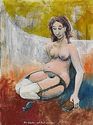 "Das Fräulein mit Buch und Maus"